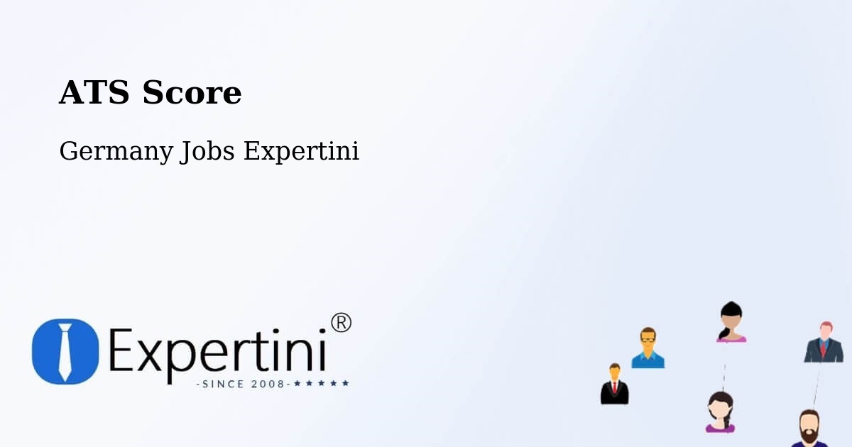 Resume ATS Score & Job Description Match Tool – Haar - Germany Jobs Expertini