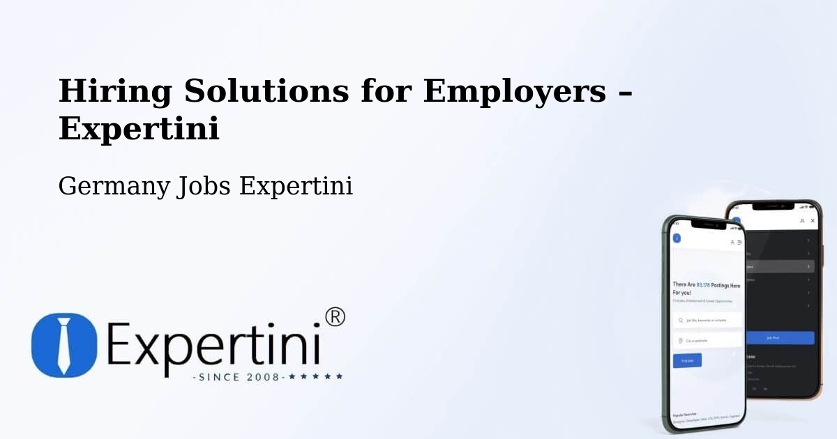 Hiring Solutions for Employers in Haar - Haar, Germany Jobs Expertini