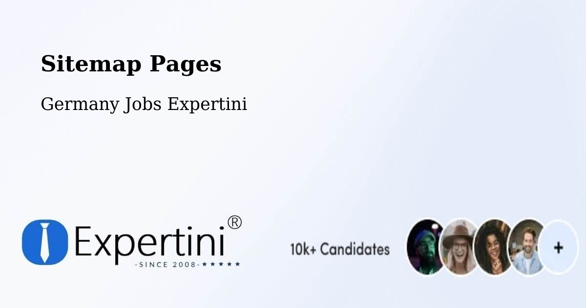 Sitemap Pages - Haar - Germany Jobs Expertini