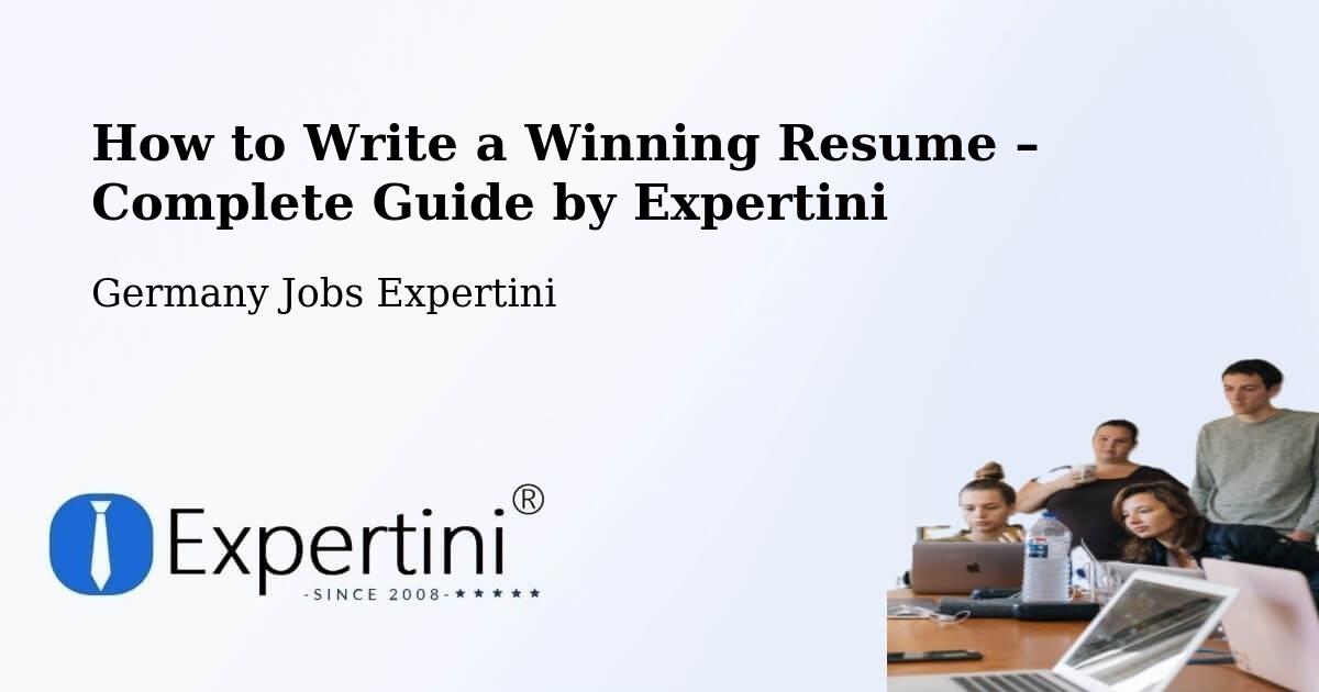 Resume Writing Guide for Job Seekers – Haar - Haar, Germany Jobs Expertini